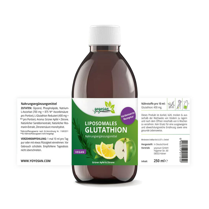 Liposomales Glutathion - yoyosan GmbH