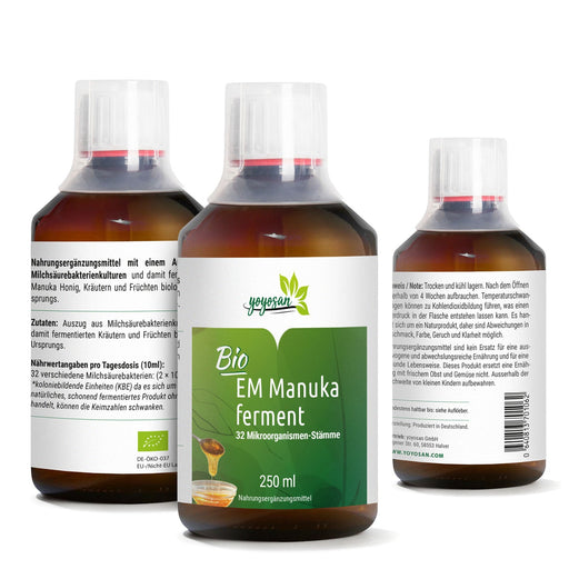 Bio EM Manuka ferment (MGO 525) - EINFÜHRUNGSPREIS - yoyosan