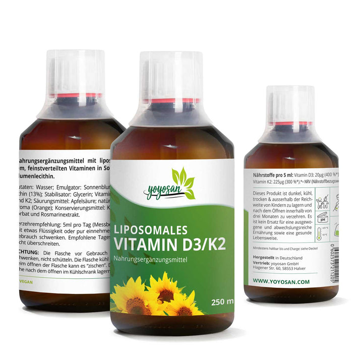 Liposomales Vitamin D3/K2 - yoyosan