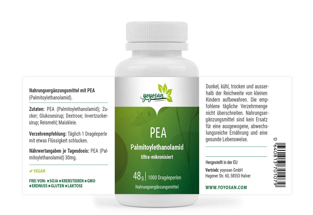 PEA Ultra - mikronisiert - yoyosan