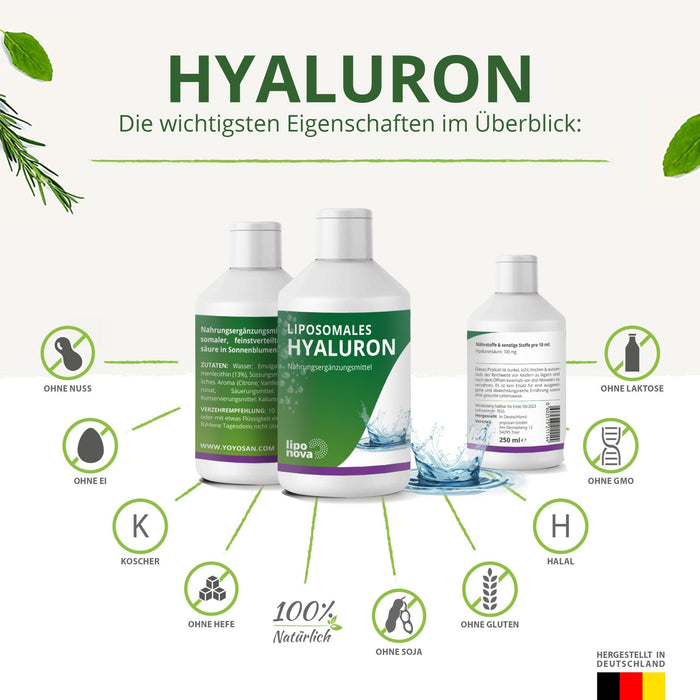 Liposomales Hyaluron - yoyosan GmbH